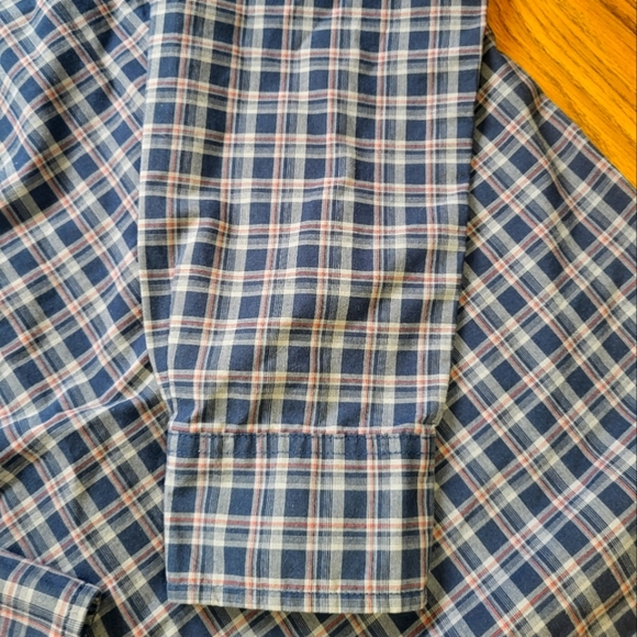Fox Men's Plaid Button-Down Long Sleeve Shirt Size M - Classic Casual Style A78 - Picture 9 of 12